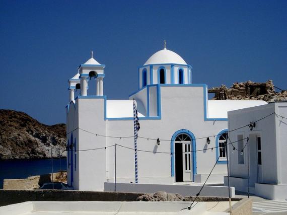 'Firopotamos Beach Church' - Μήλος